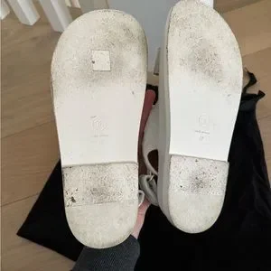 CHANEL ホワイト サンダル　サイズ37 CHANEL | Shoes | Chanel Dad Sandals Size 37 Grained Calfskin